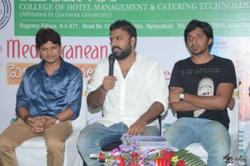 Pelli Choopulu Movie Team At Regency College Of Hotel Management